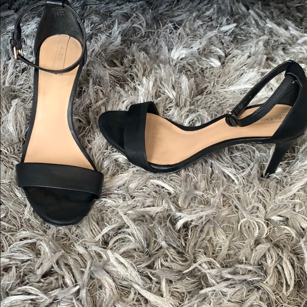 Black Sandal Heels